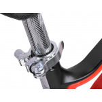 Detské odrážadlo Tiny Bike gumové kolesá čierno-červené